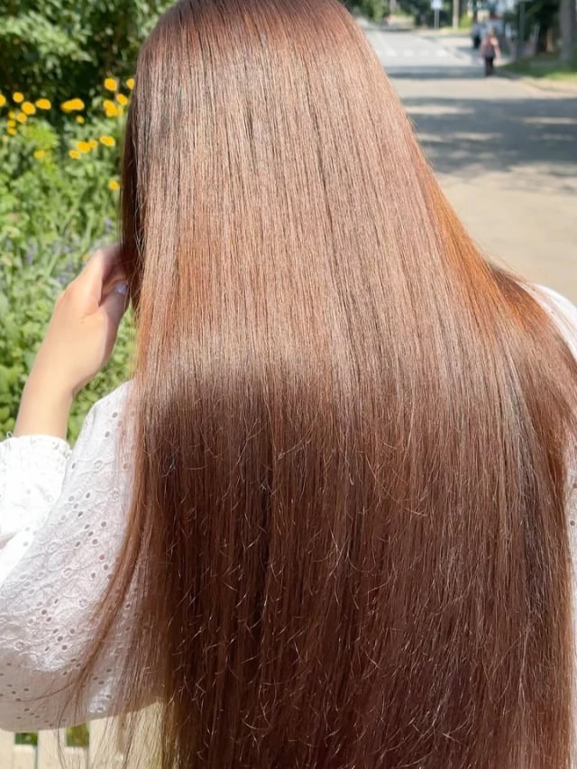Глибокий каштановий, робота з профілю ola.hairstyle_